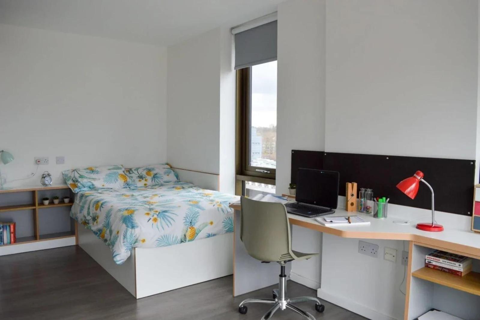 Apartment For Students Only Ensuites With Shared Kitchen At Vibrant Byrom Point Retreat With Gym, Study And Social Lounge In Liverpool
